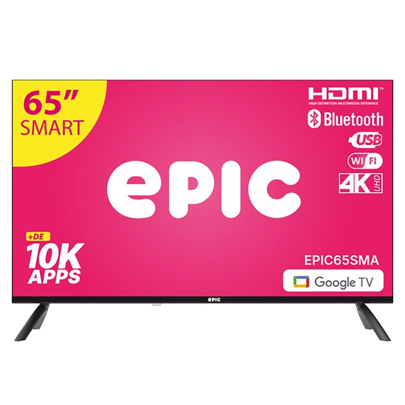 Televisor Smart Ultra HD 65 Plg - Epic