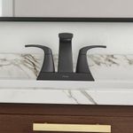 Grifo Lavamanos Karci Monomando Negro Mate - Pfister