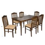 Comedor Venice Rectangular Café para 6 Personas 140x80x74 Cm - Intap