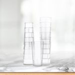 Set-12-Vasos-Acrilicos-Transparentes---Varias-Capacidades