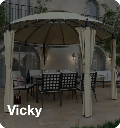 Encuentra la colección de muebles exclusiva Vicky de Naterial.