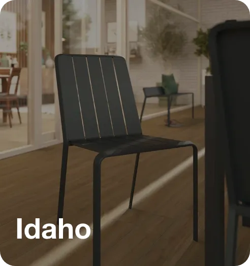 Muebles y accesorios estilo Idaho de Naterial.
