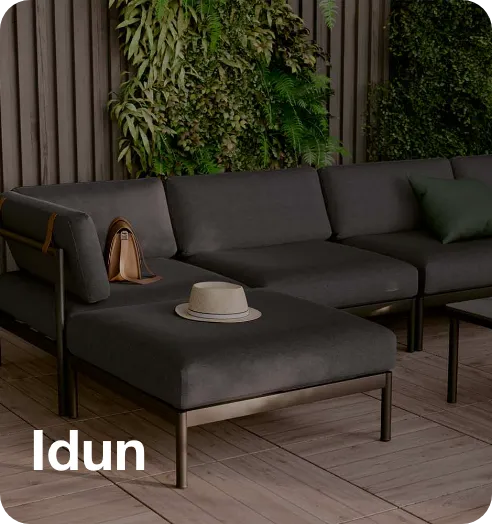 La colección Idun de muebles Naterial la consigues en Cemaco.