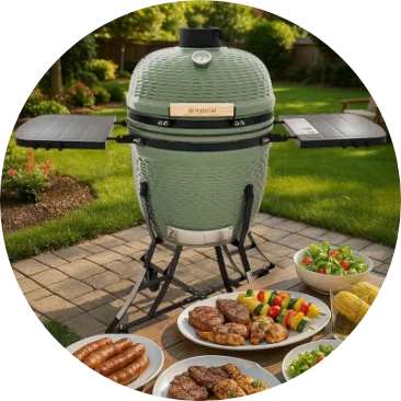 Prepara los mejores churrascos con los mejores accesorios y churrasqueras de la marca Naterial.