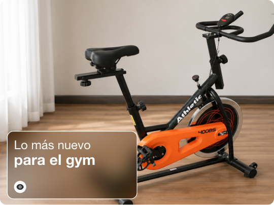 Lo más nuevo para el gym con bicicletas de ejercicio para entrenar y mantenerte activo en casa.