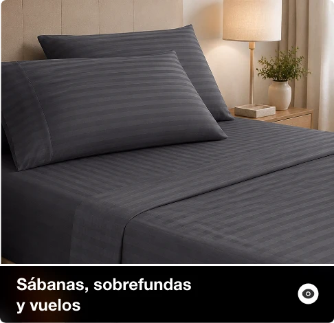Sábanas, sobrefundas y vuelos para vestir la cama y renovar el dormitorio con comodidad.