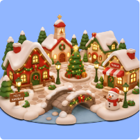 Nacimientos, villas y figuras navideñas para crear escenarios tradicionales durante la Navidad.