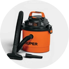 Explora aspiradoras para mantener tu hogar, taller o espacio de trabajo siempre limpio.