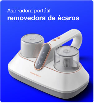 Aspiradora portátil removedora de ácaros para facilitar la limpieza de diferentes superficies.