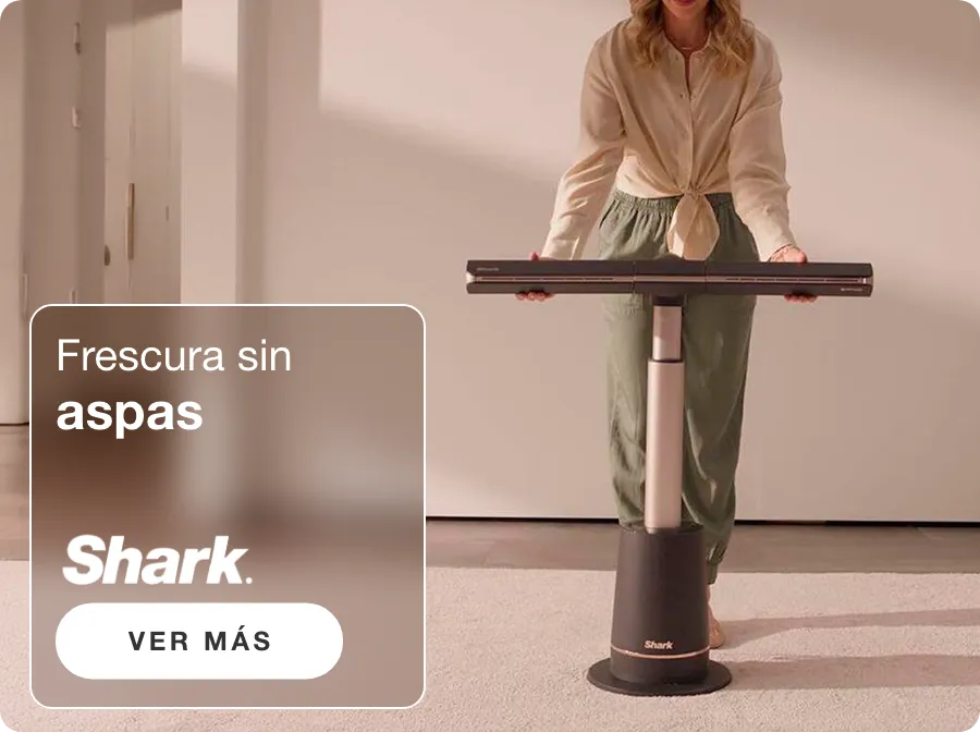 Shark con equipos para limpieza y cuidado de pisos que ayudan a mantener la frescura del hogar.