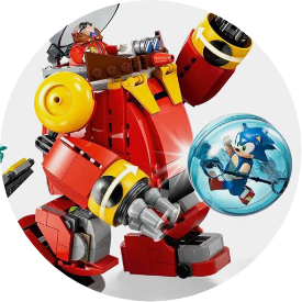 Juguetes y figuras de acción de Sonic the Hedgehog.