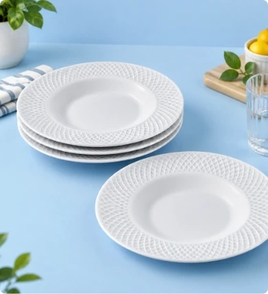 Básicos para tu mesa con vajilla y platos para servir y disfrutar tus comidas en casa.
