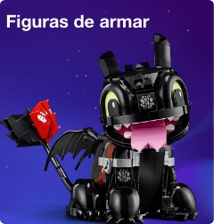 Figuras de armar para construir personajes y disfrutar juegos creativos y de colección.